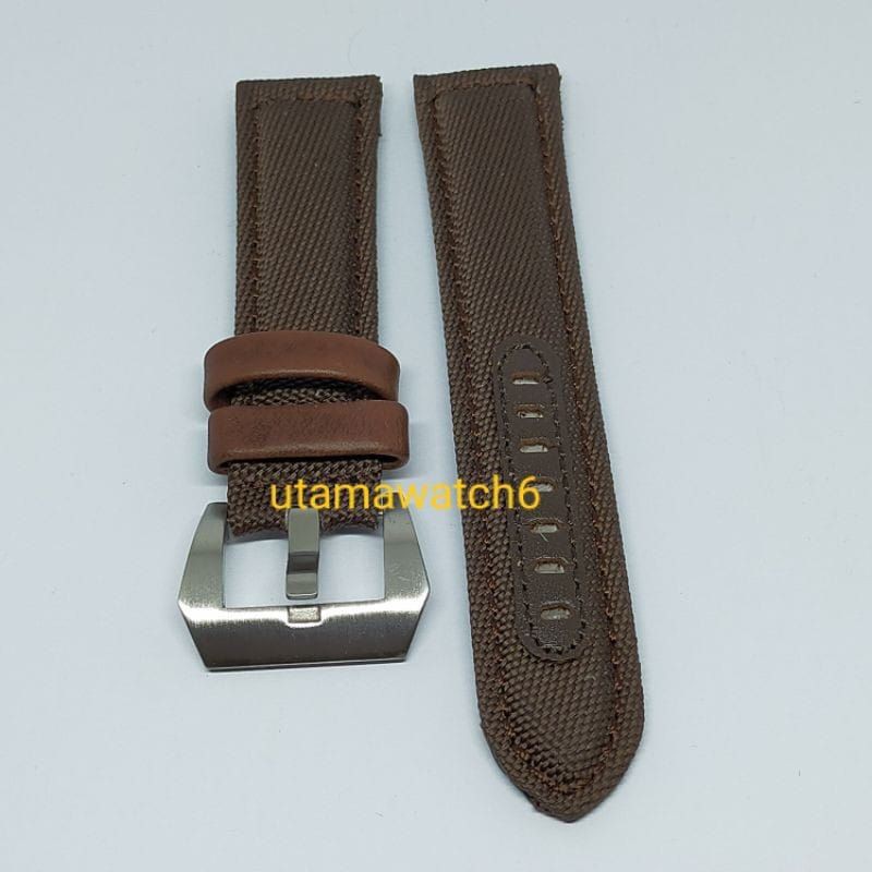 STRAP TALI JAM TANGAN UNIVERSAL Kanvas kulit super Strap tali nilon