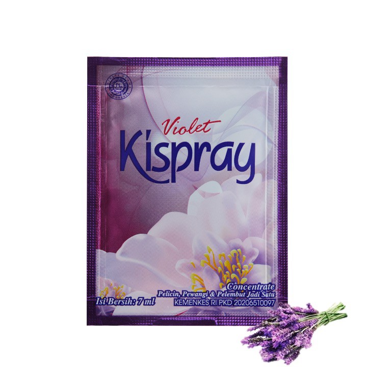 Kispray Hanger Violet 6 ml X 24 Sachet (1 pack)