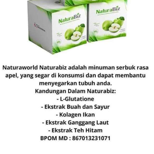 

Minuman kecantikan /Naturabiz/minuman sehat