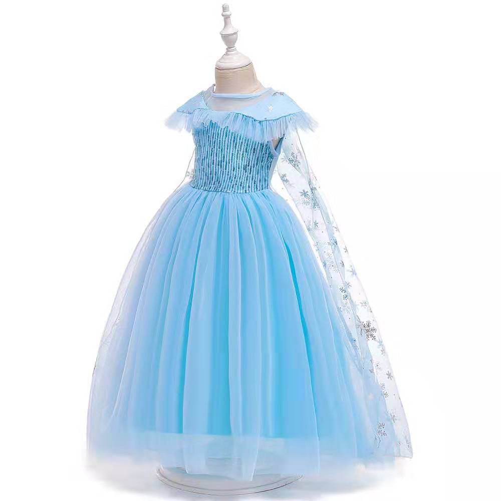 [Brandedbaby] B2W2 DRESS PRINCESS ANAK IMPORT / KOSTUM PRINCESS ANAK PEREMPUAN / BAJU ULANG TAHUN KOSTUM FROZEN