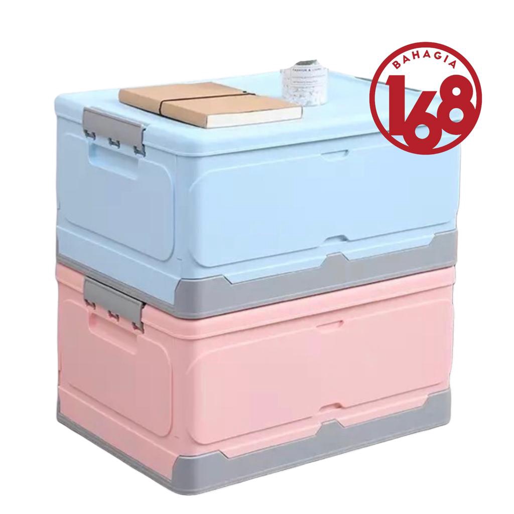 Kontainer Box lipat plastik serbaguna Storage Foldable Container