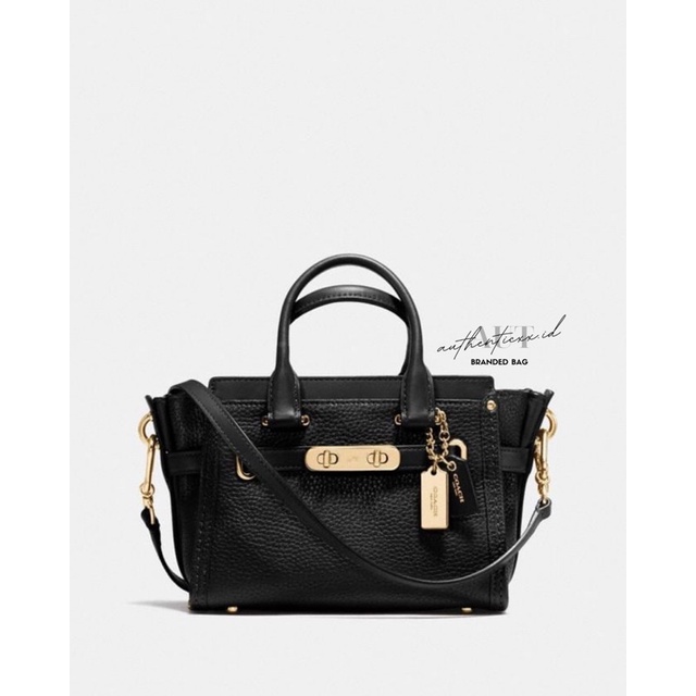 TAS WANITA SWAGGER 20 IN PEBBLED LEATHER