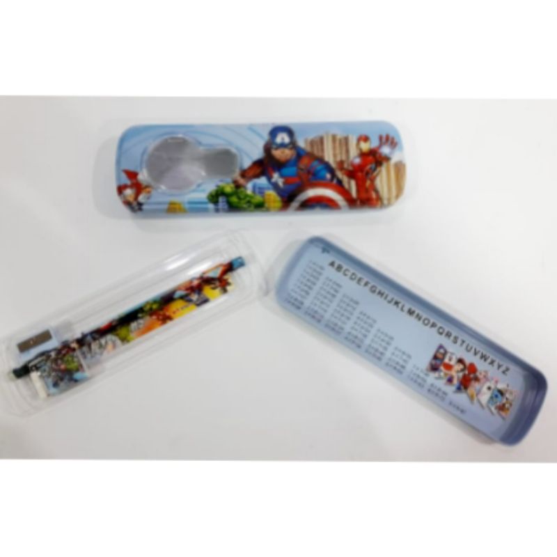 

Kotak Tempat Pensil Stationery Stationary Set Alat tulis The Avengers Avangers Captain America murah