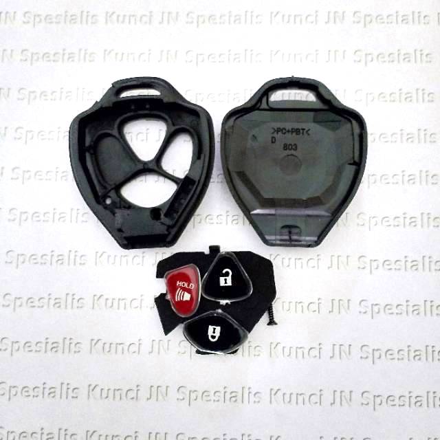 Cover remote Toyota innova,fortuner,altis,vios,yaris,3 tombol