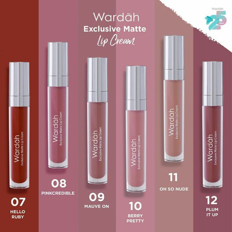 Wardah Exclusive Matte Lip Cream