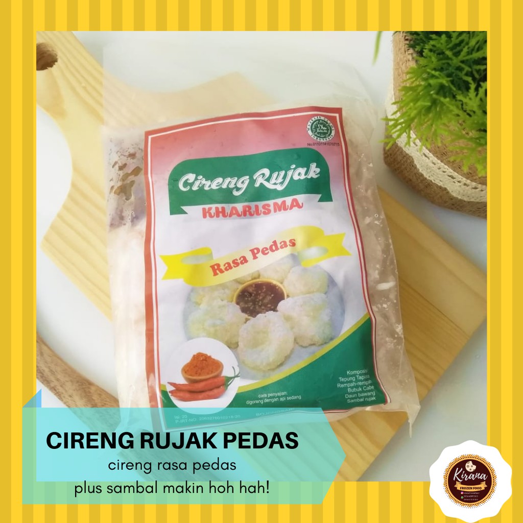 

Cireng pedas 20 pcs