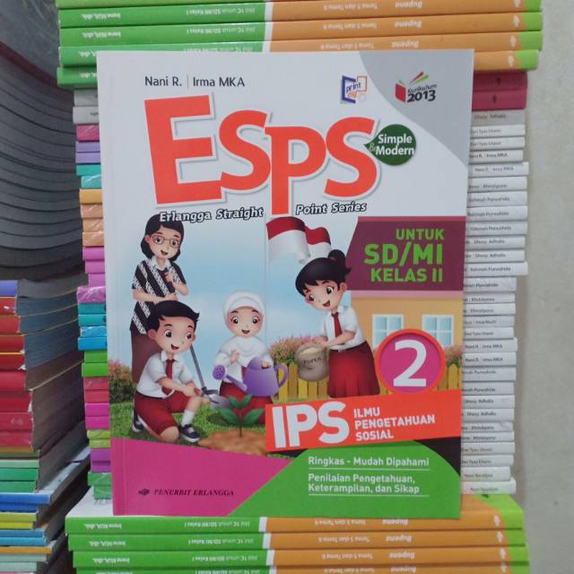 Buku ESPS IPS kelas 2 SD Erlangga