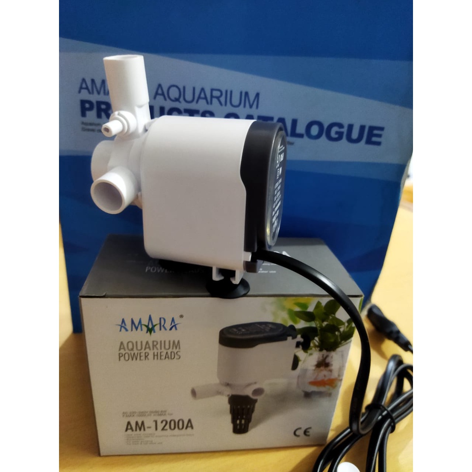 AMARA AM 1200A POWER HEAD POMPA CELUP AQUARIUM NEW SERIES