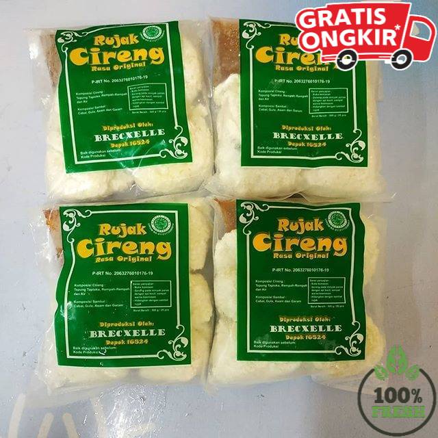 

RUJAK CIRENG BRXL ISI 20 SUDAH ADA BUMBU / ENAK / GURIH