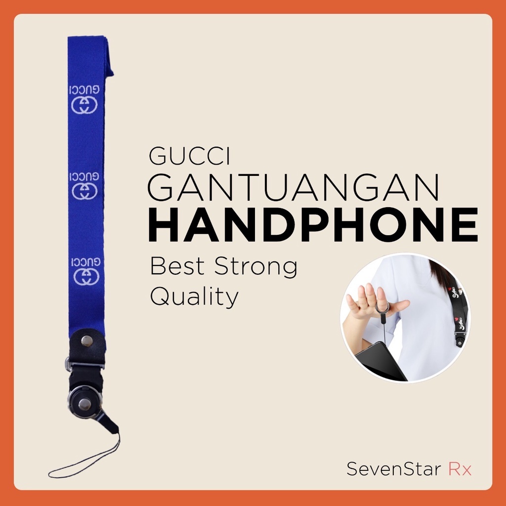 [SevenStar Rx] Gantungan Hp Tali Gantungan Hp Mer Oppo Warna Hijau