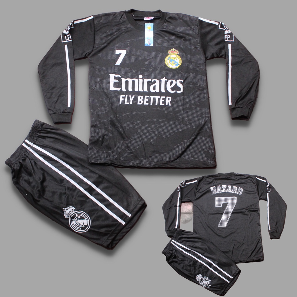 Setelan kiper baju bola kiper realmadrid