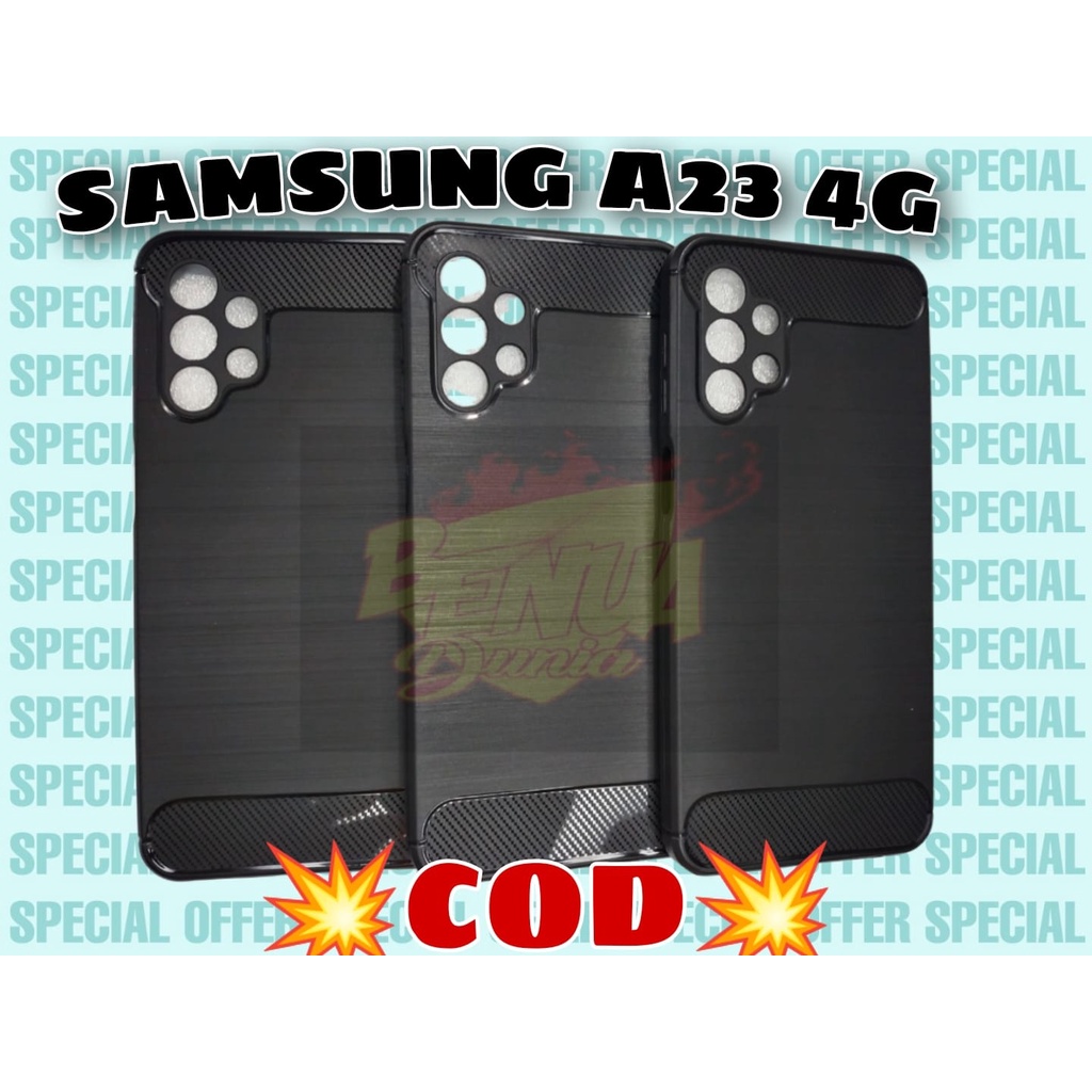 CASE IPAKY KARBON SAMSUNG A33 5G // SOFTCASE IPAKY KARBON SAMSING A33 5G - BD