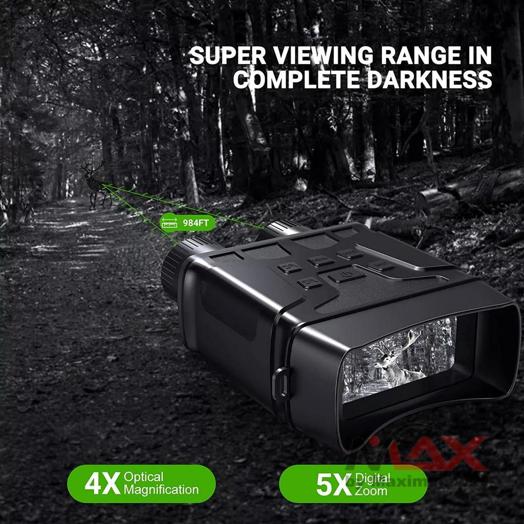 Binoculars Night Vision Goggles teropong malam gelap total bisa merekam video kacamata pengelihatan malam bisa siang Digital Night Vision Binoculars,1080p FHD Photo Night Vision Goggles Day &amp; Night Observation Travel Hunting Camping Surveillance