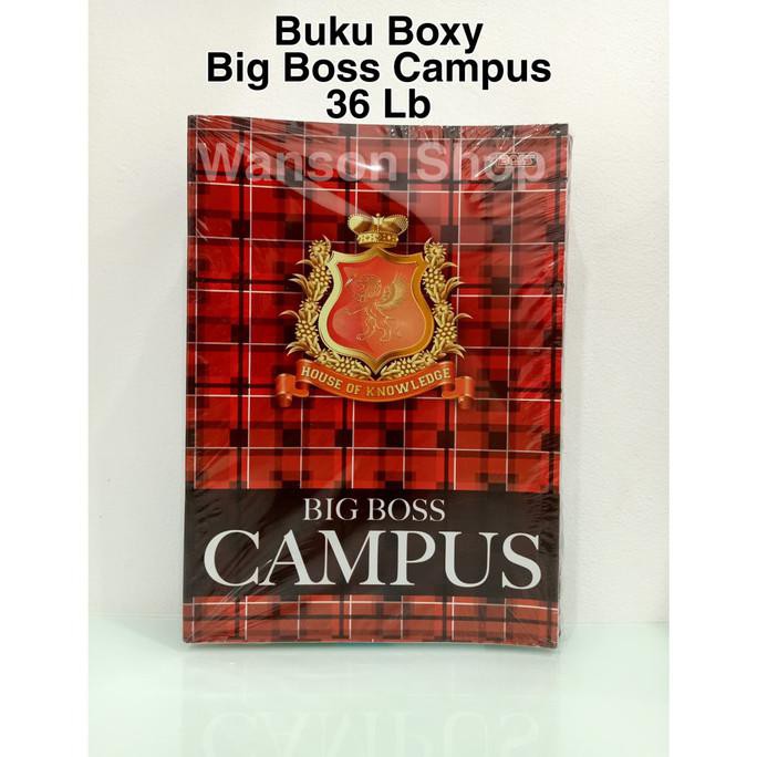 

BUKU TULIS BIG BOSS KAMPUS 36 LEMBAR MURAH LIMITED EDITION