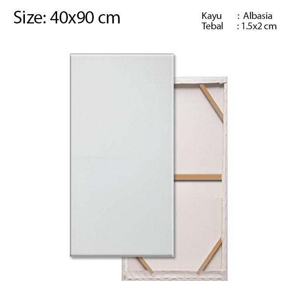 

Kanvas Lukis - Canvas Lukis 40x90 cm