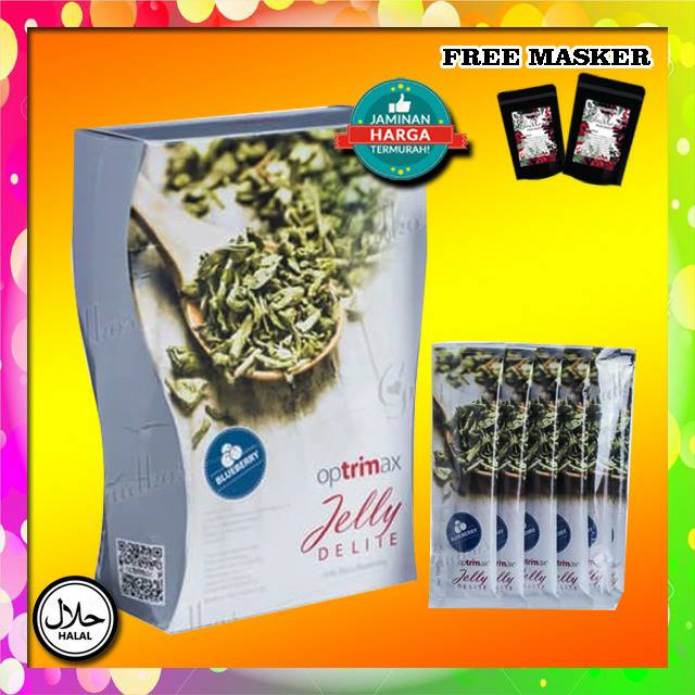 Optrimax Jelly Delite Detox Kurus Slim Optrimax Herbal Original Aman Healthy