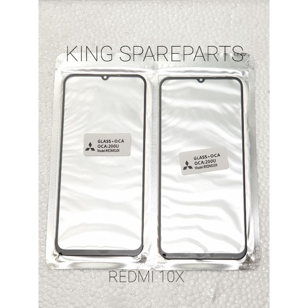 KACA GLASS LCD PLUS LEM OCA XIAOMI REDMI 10X ORIGINAL