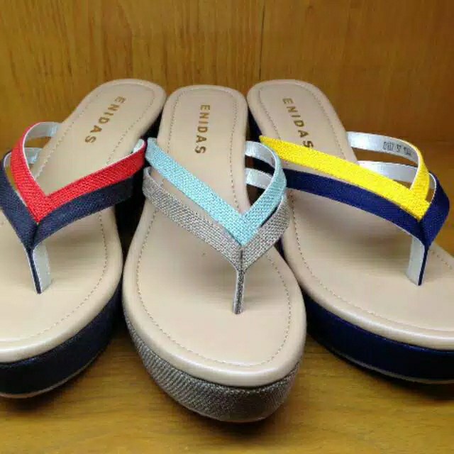 Enidas Wedges 1544 Sandal Jepit