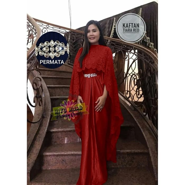 Baju Busana Muslim Gamis Wanita Terbaru Kaftan Tiara  ER-11