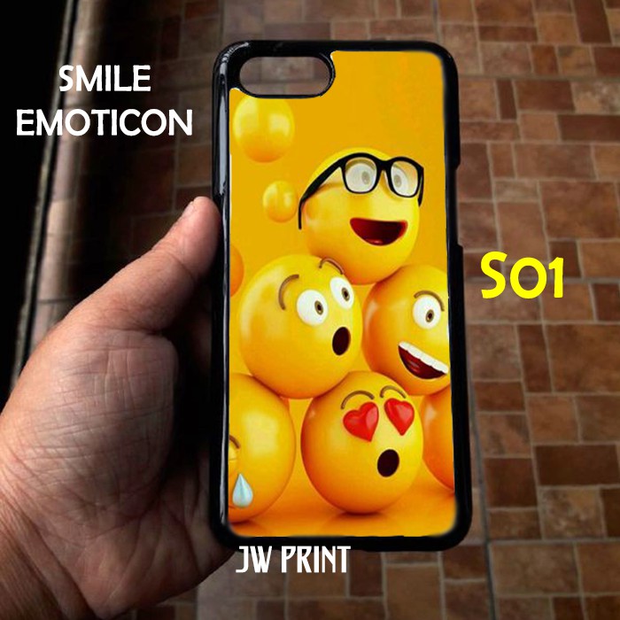 CUSTOM CASE SOFT CASE HARD CASE CUSTOM CASE HP CUSTOM CASE COUPLE DESIGN SMILE EMOTICON
