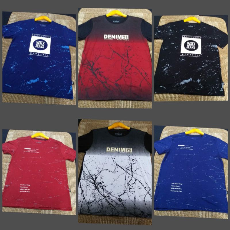 Bisa Pilih: Kaos cowok  9 th - Dewasa, merk Furo/Muse/V-Naix no 16.18.20 & uk S & M
