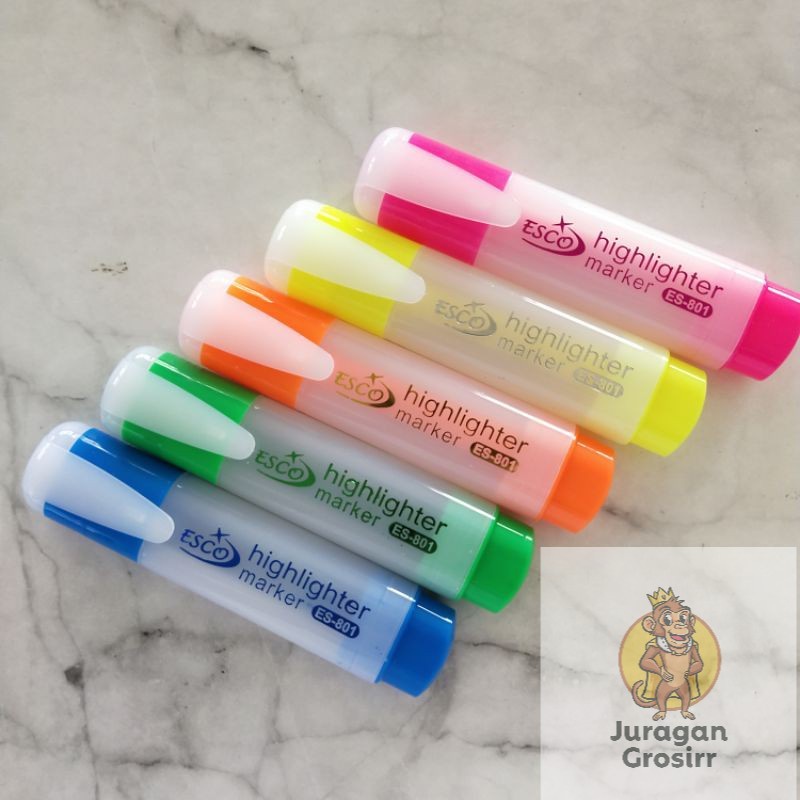 JG - STABILO - ESCO - highlighter / highlighter murah / stabilo murah / highlighter esco