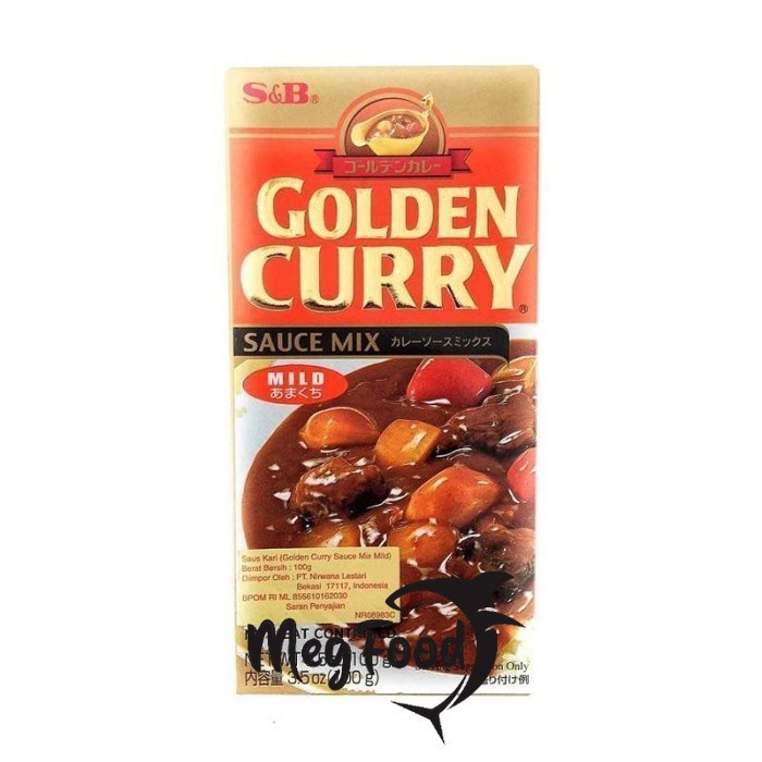 

S&B Golden Curry Sauce Mix Mild 92 Gram / golden churry sauce jepang