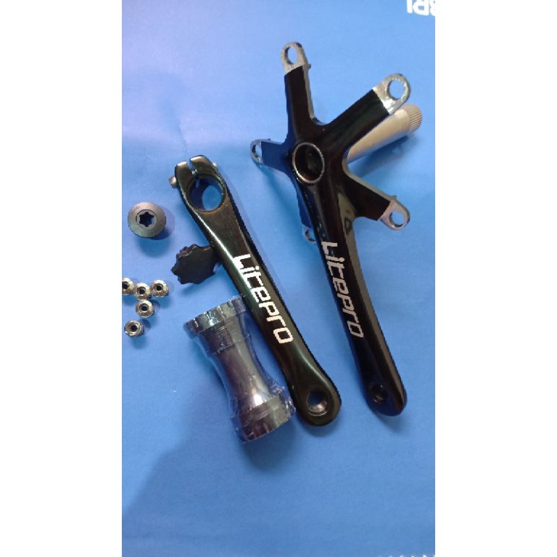 crank arm hollowtech2 merk litepro original embos BCD 130 aloy