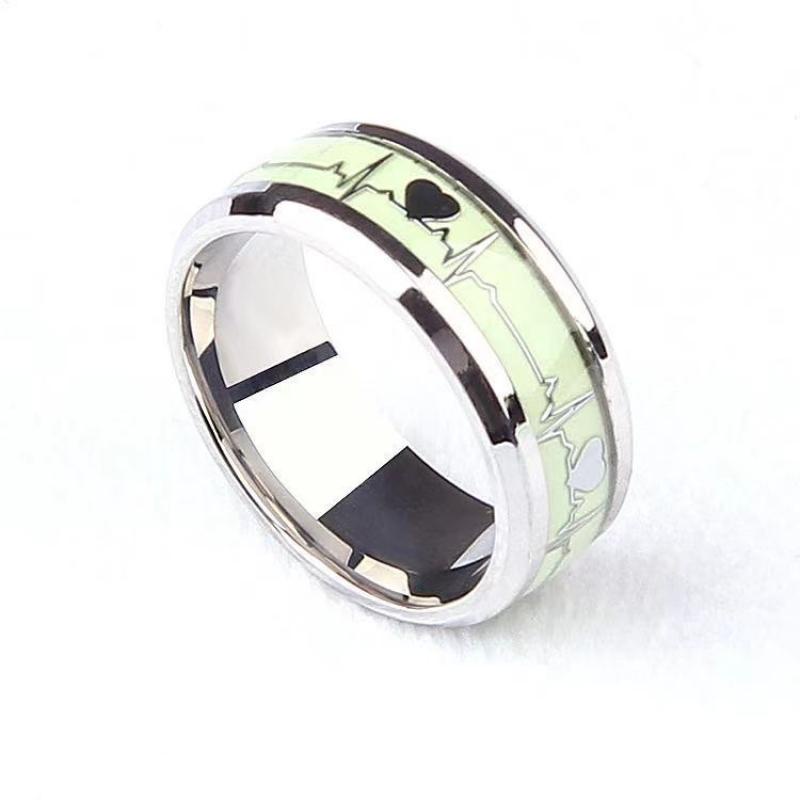 Cincin Pasangan Bahan Stainless Steel Untuk Pesta