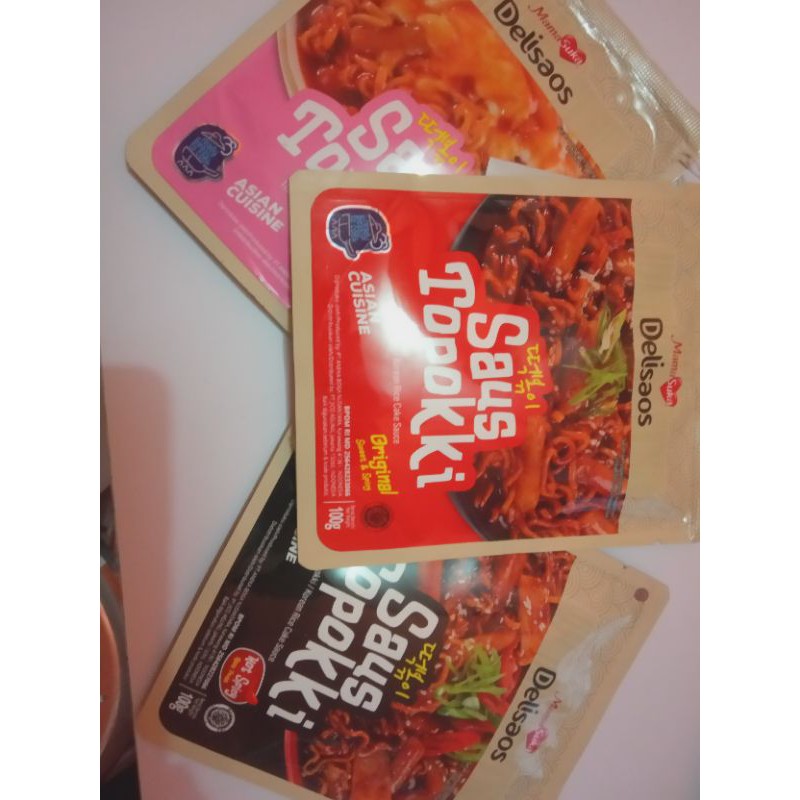 

Mamasuka Delisaos Saus Tteobokki Ttopoki 100gr