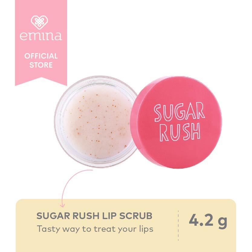 EMINA Sugar Rush Lip Scrub 4.2 gr