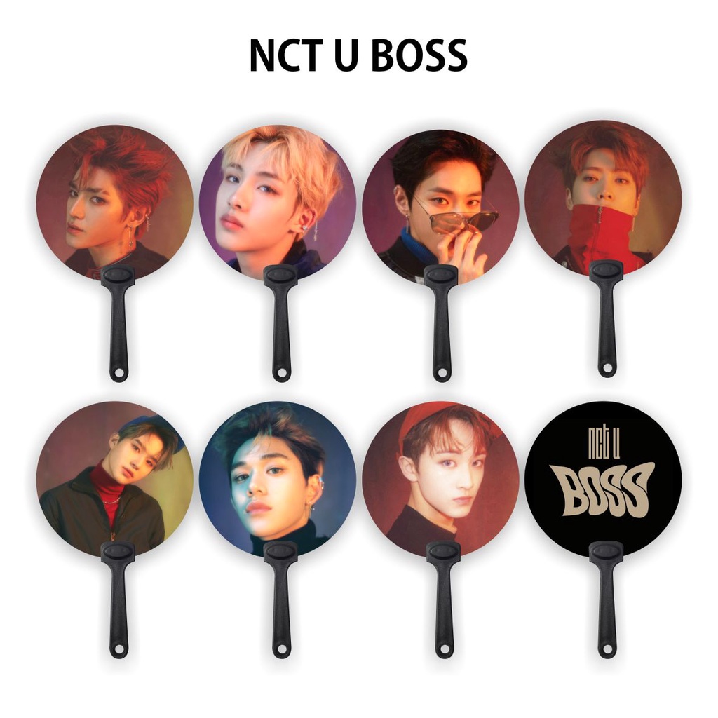 KIPAS TANGAN / HANDFAN NCT U BOSS - SOUVENIR KPOP UNOFFICIAL