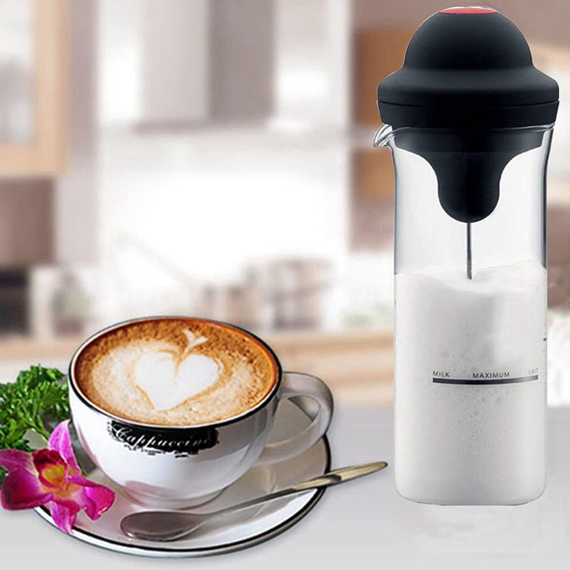 Electric Milk Easy Frother,Whisk Drink Mixer for proof Coffee Mini Foamer Coffee Foam Maker Milk Shake Mixer