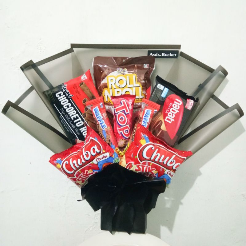 

Buket snack murah - Free Packing