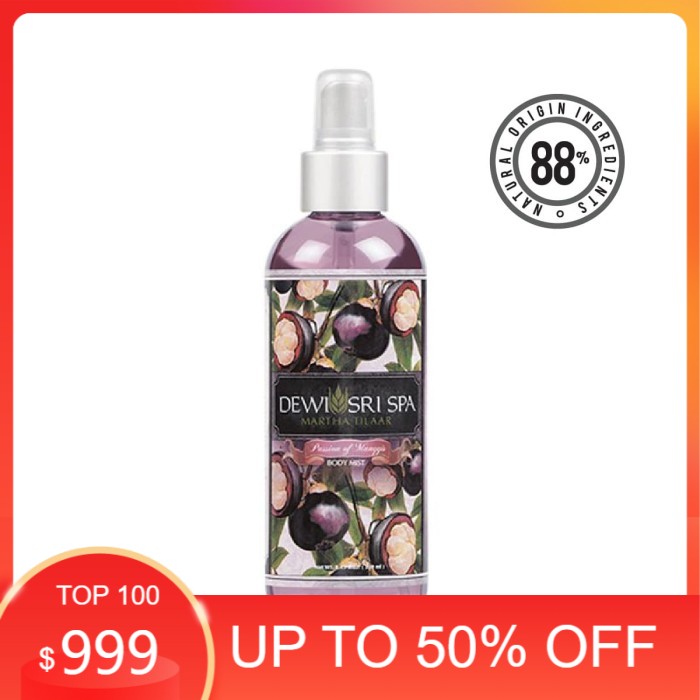 DEWI SRI SPA PASSION OF MANGGIS BODY MIST
