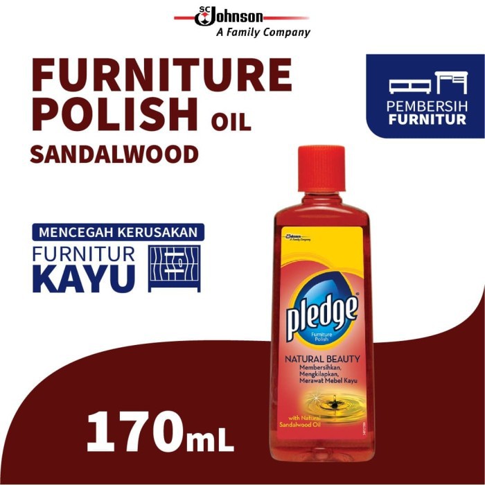 Pledge Polish Perawatan Furniture 170gr