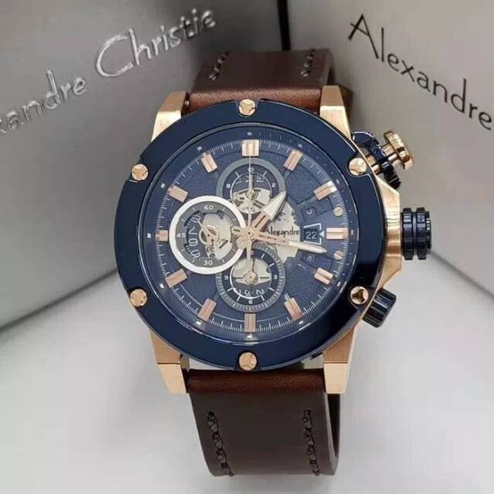JAM TANGAN ALEXANDRE CHRISTIE AC6491MC ORIGINAL RESMI