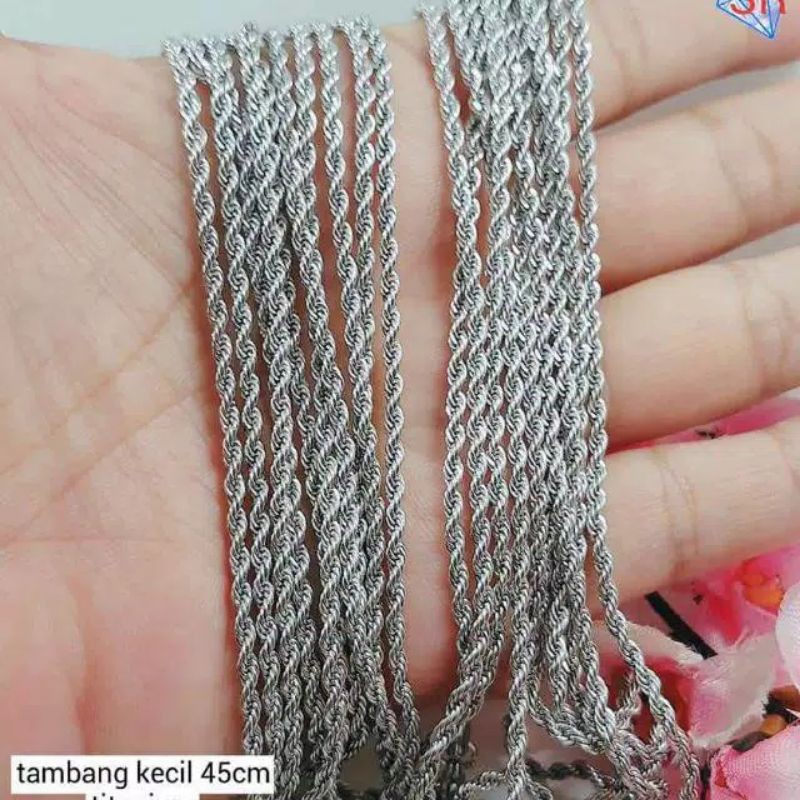 [murah] KALUNG TITANIUM MURAH ANTIKARAT ORIGINAL