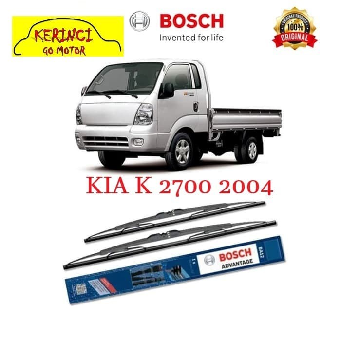 WIPER KIA K 2700 2004 BOSCH ADVANTAGE 21&quot; &amp; 19&quot; SEPASANG WIPER BOSCH