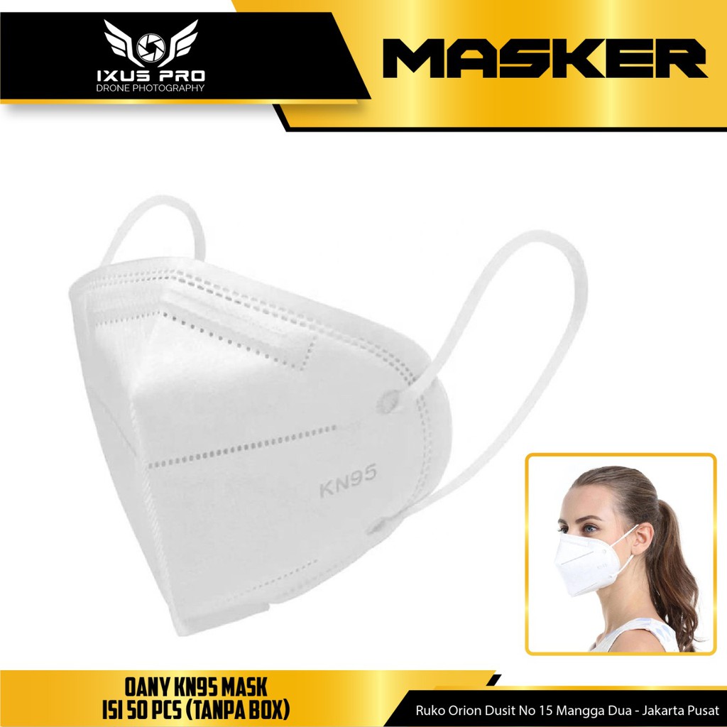 MASKER KN95 OANY ORIGINAL 100% ISI 1 PCS
