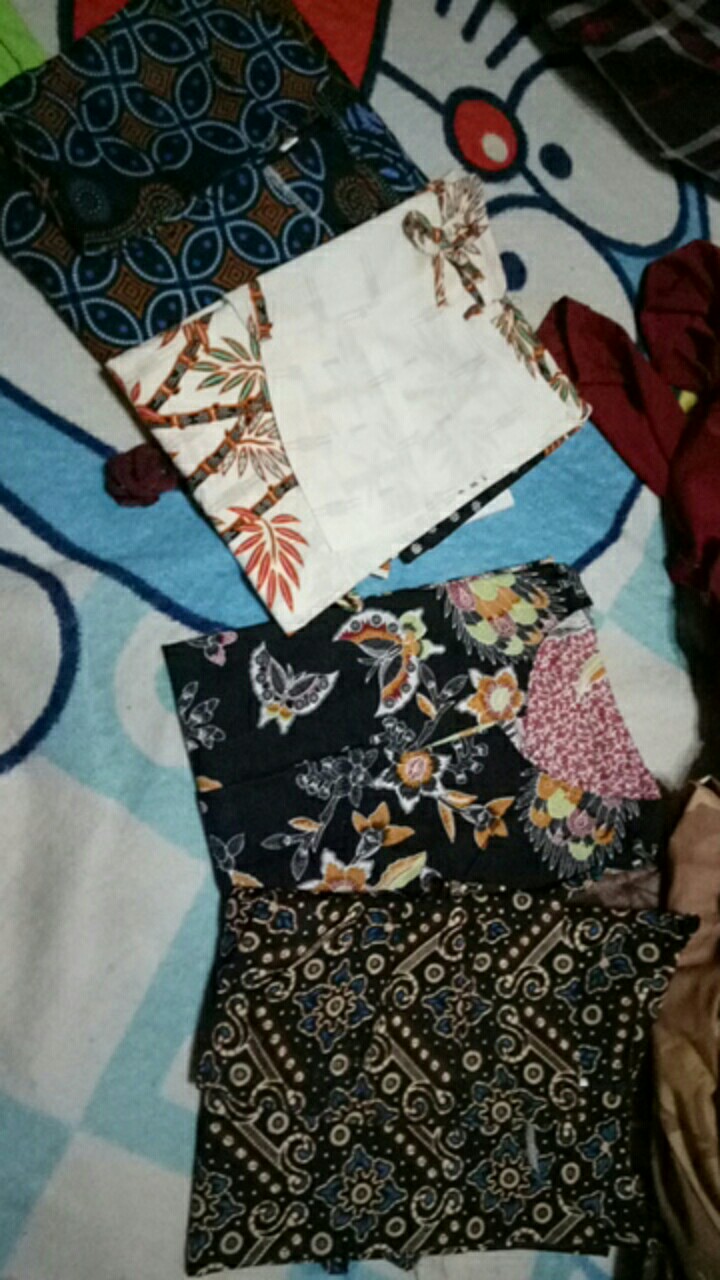 Atasan Batik Dolby Dolbi Dobby Doby Tenun Sutra Tulis Halus Katun Atbm Baron ,sarombit Atasan