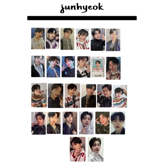 photocard TNX junhyeok photocard kpop idol photocard