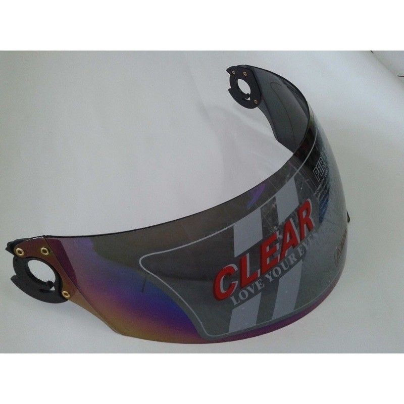 VISOR KACA HELM BMC JAZZ PELANGI / IRIDIUM RAINBOW