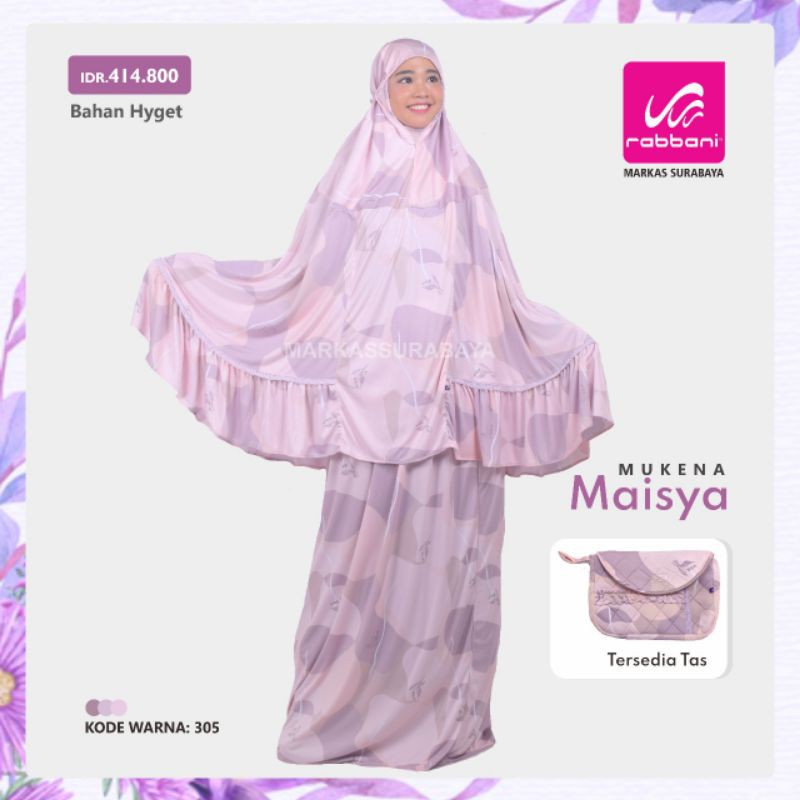 MUKENA DEWASA TERBARU MUKENA RABBANI MUKENA MAISYA