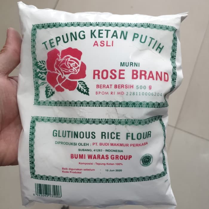 

Rose Brand Tepung Ketan Putih 500 gr [1 Pcs]