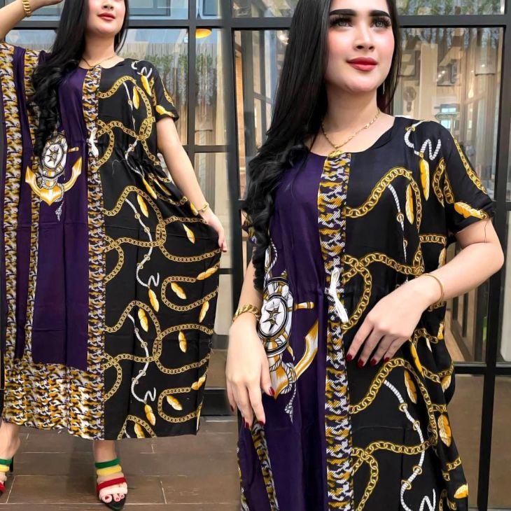 Lagi Tren.. DRESS LOWO | DASTER LOWO MOTIF RANTAI