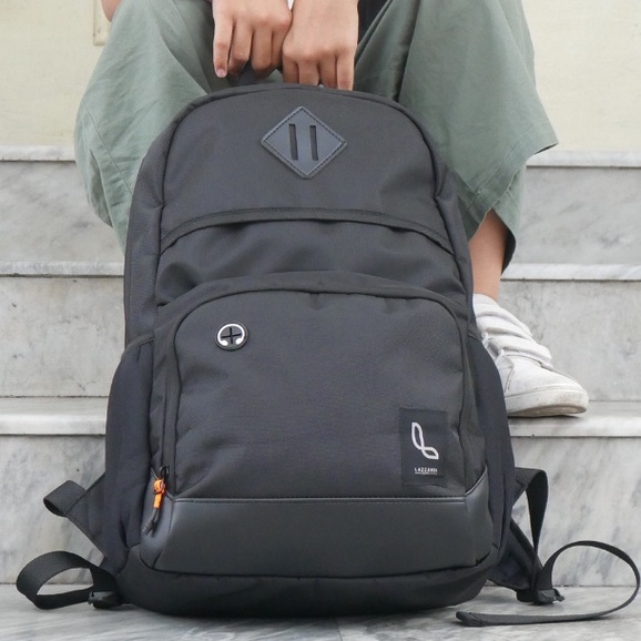 SPLENDIDO BLACK |ManNeedMe x URBAN| Tas Ransel Pria Wanita Tas Punggung ORIGINAL