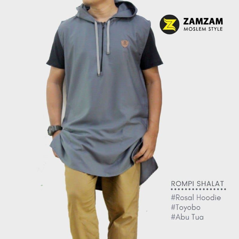 Rompi Sholat Ikhwan Rompi Sholat Hoodie Pria
