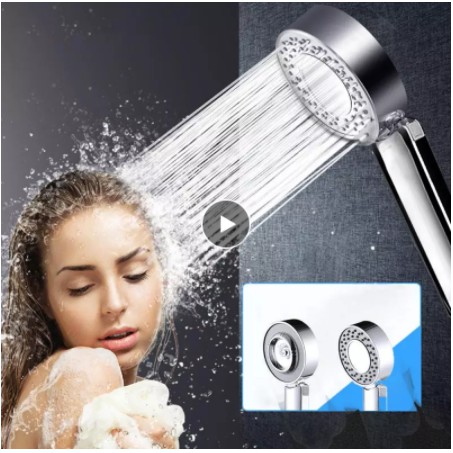 Kepala Pancuran Shower Head 3 mode SPA High Pressure, Hemat Air