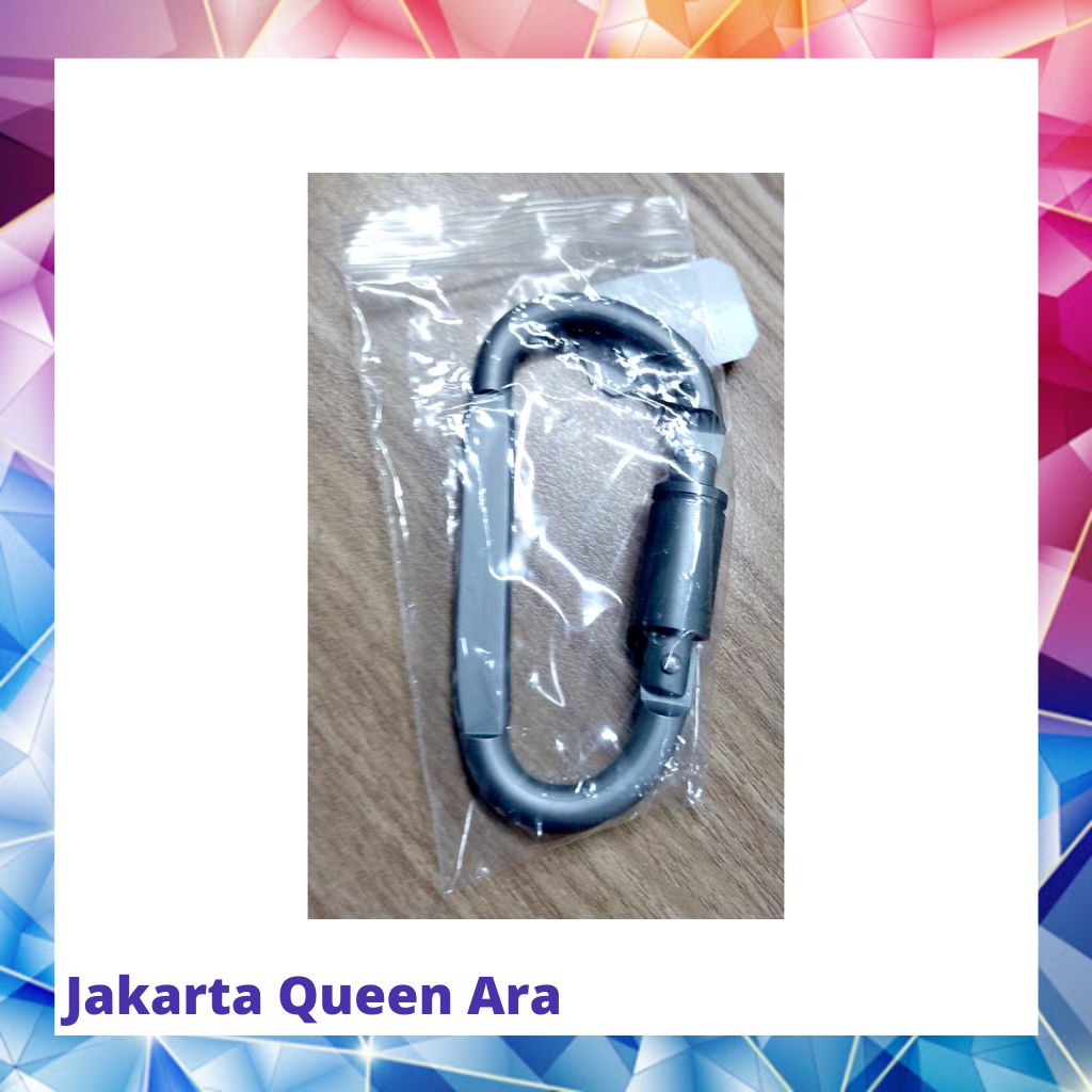 LIXADA Quickdraw Carabiner Gantungan Tas Aluminium - AT760